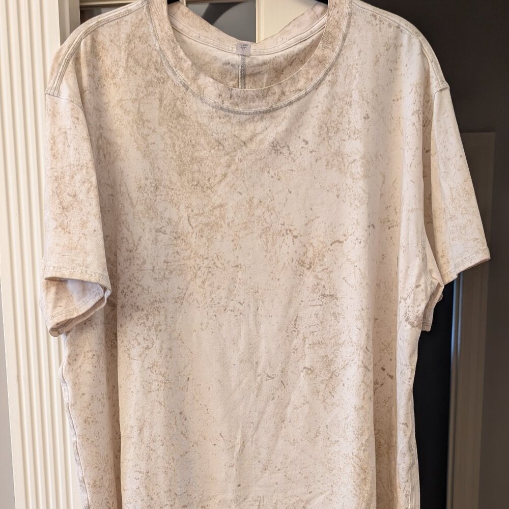 Lululemon Vitasea All Yours Short Sleeve (White Opal/Linen Rover)